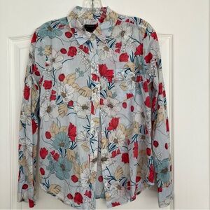 Ann Taylor floral shirt